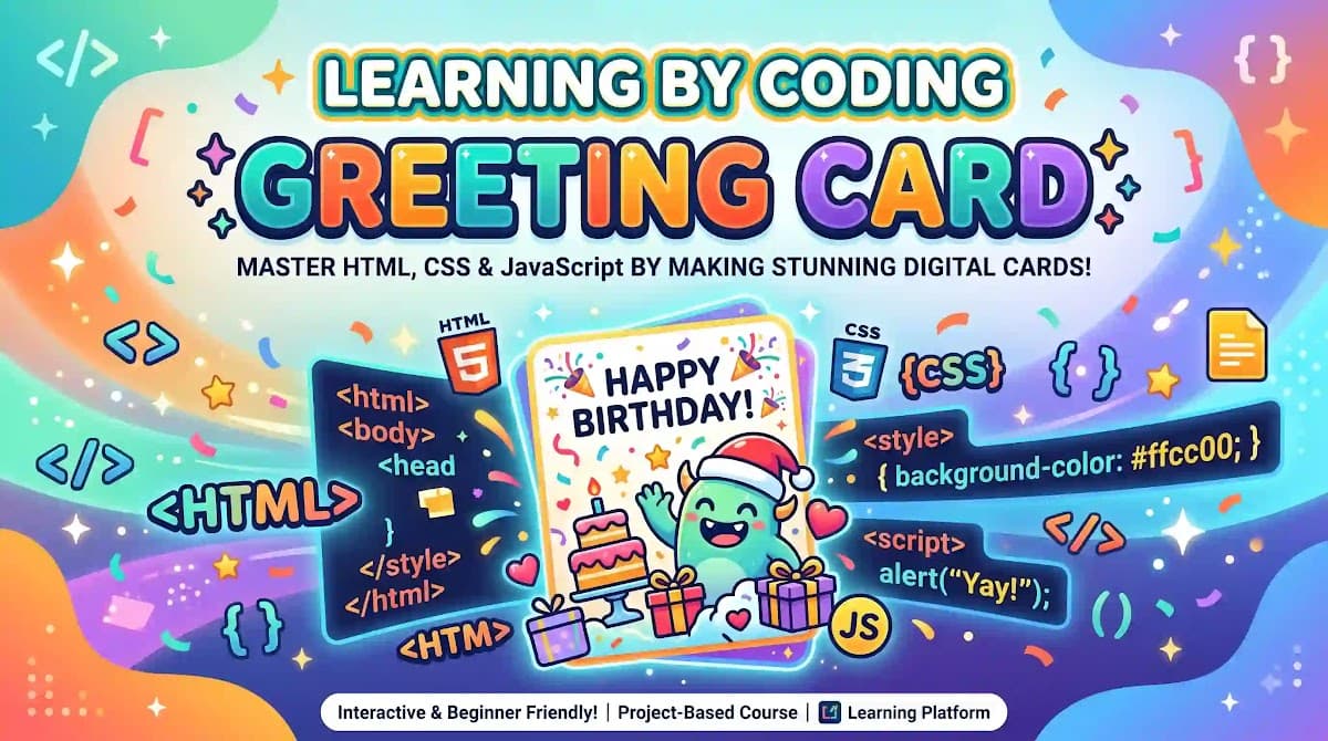 Learning by Coding: Greeting Card